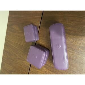 Charriol Purple Accessory Cases Set